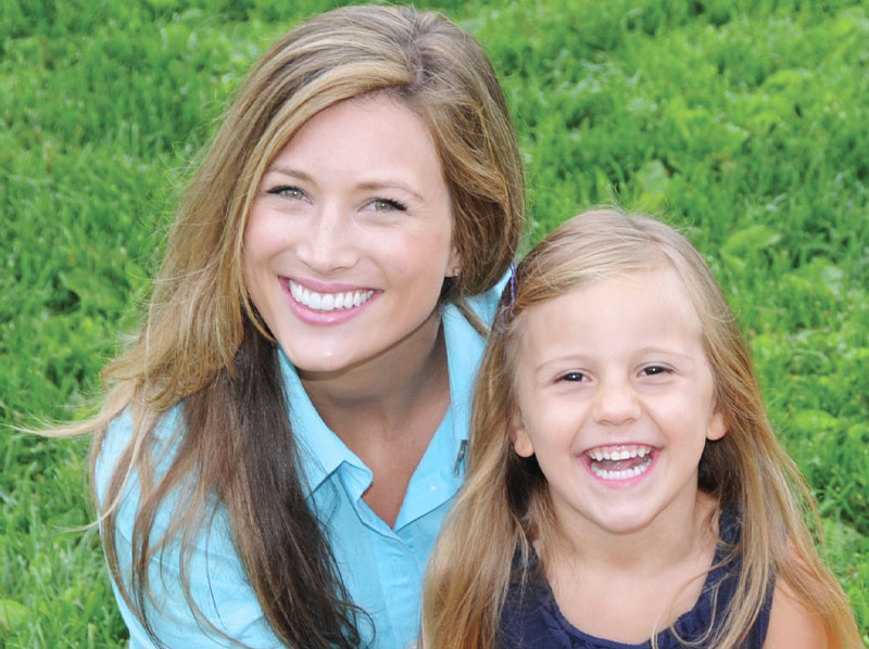 mother and daughter